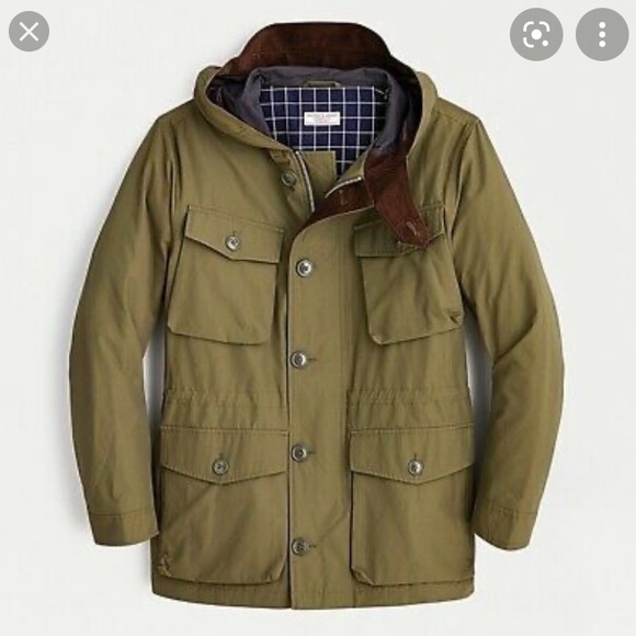 J crew four pocket utility parka jacket Clearance